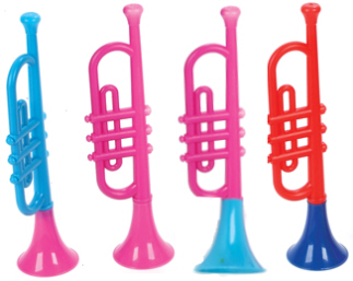 Plastic Trumpet - 13''    .64